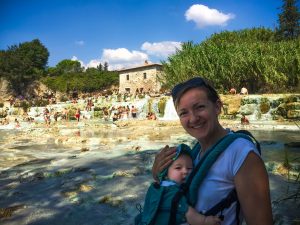 Trip to Saturnia with a baby