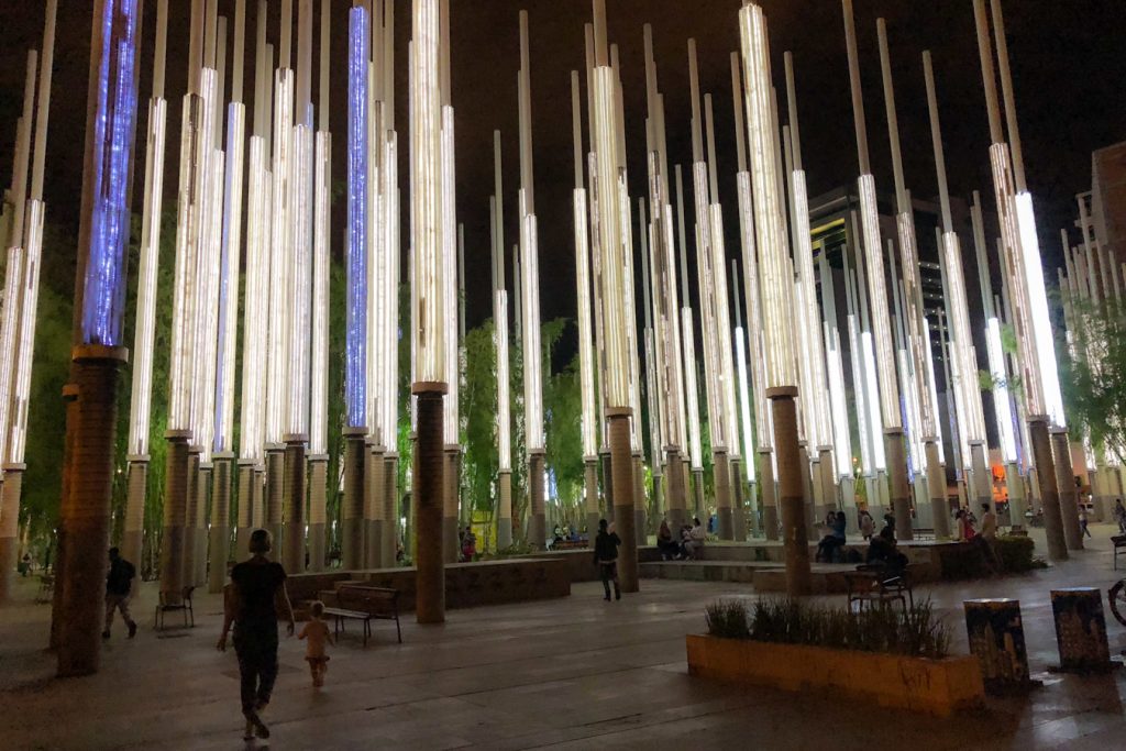 Parque de las Luces Medellin