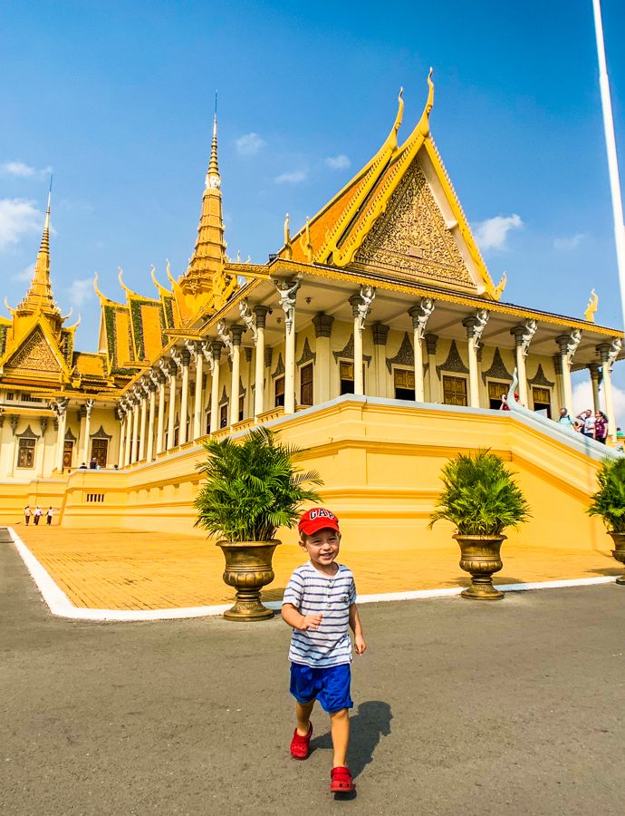 Phnom Penh with a toddler